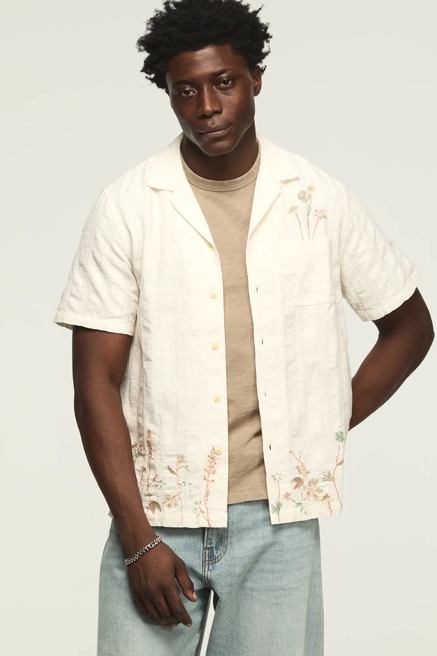 NOVELTY CAMP COLLAR SHIRT, image 1