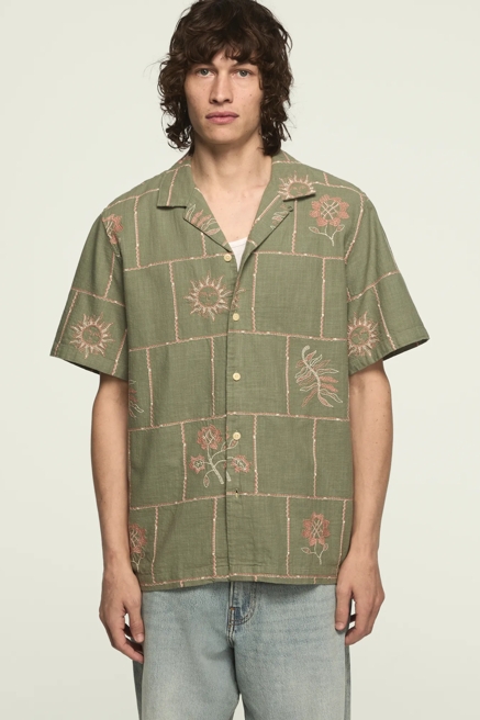 NOVELTY CAMP COLLAR SHIRT, image 1