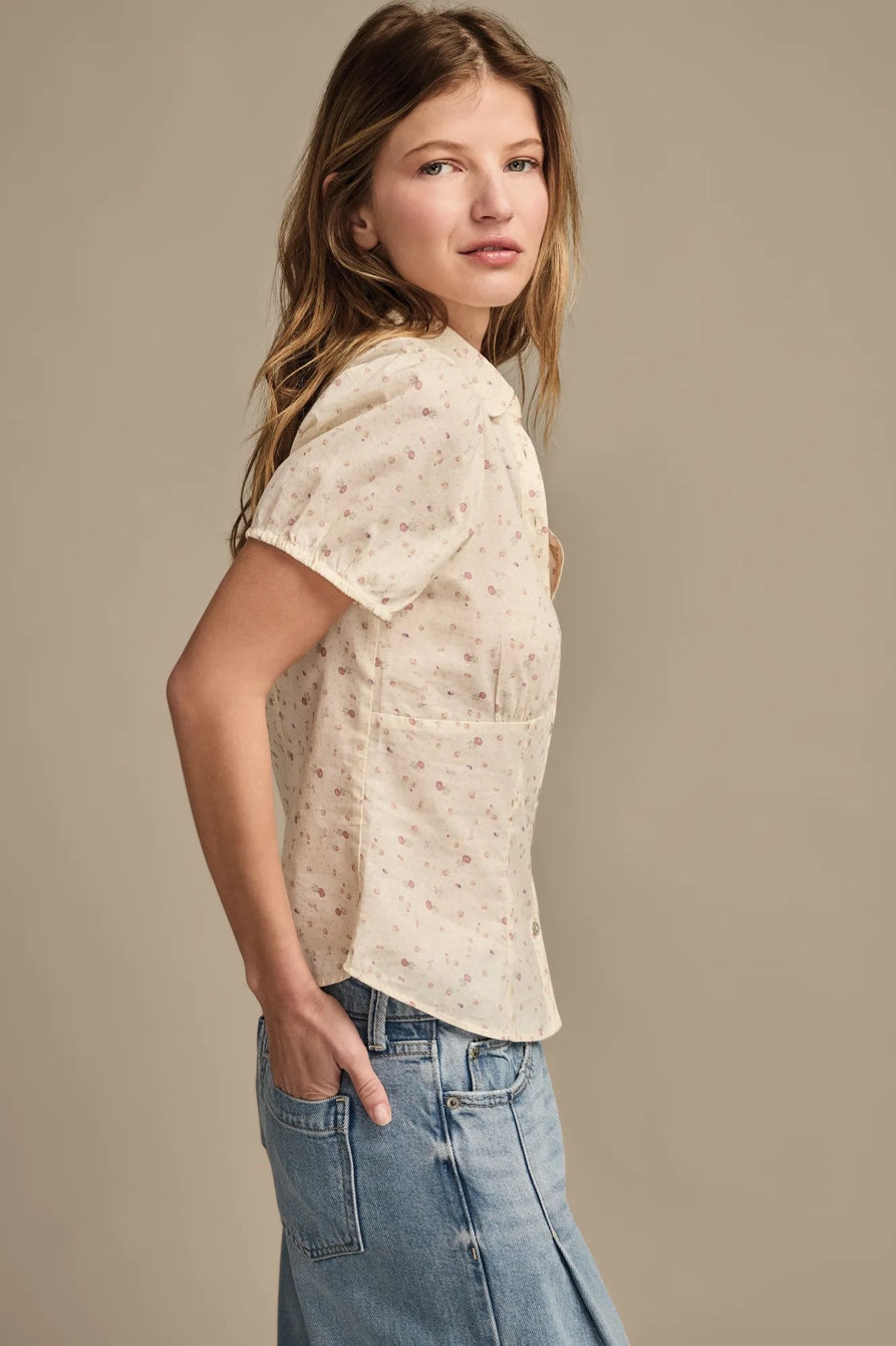 PUFF SLEEVE BUTTONDOWN SHIRT, image 4