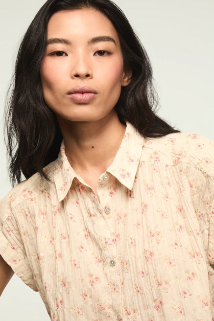 BANDED SLEEVE BUTTONUP SHIRT, image 2