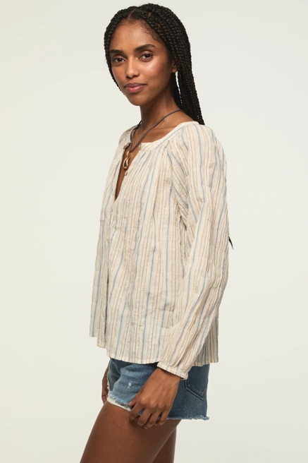 LONG SLEEVE BUTTON BLOUSE, image 4