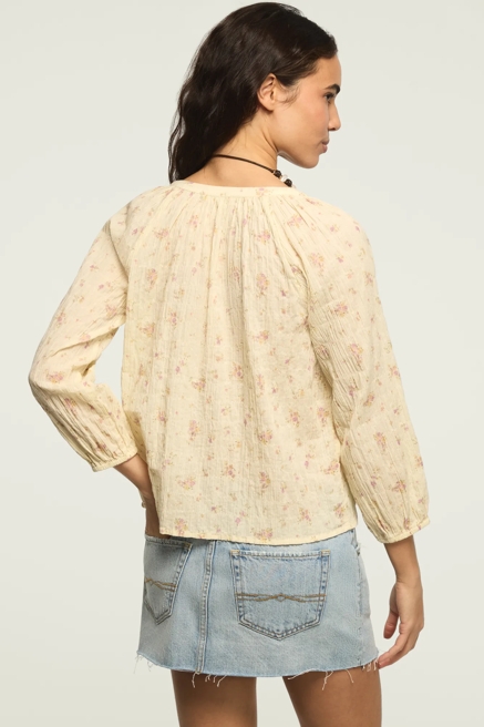 LONG SLEEVE BUTTON BLOUSE, image 3