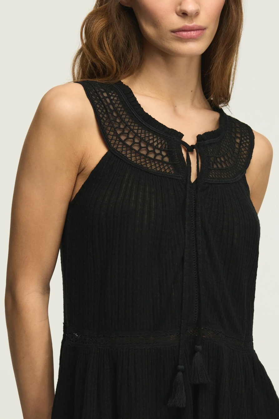 PEPLUM LACE TRIMMED TANK, image 5