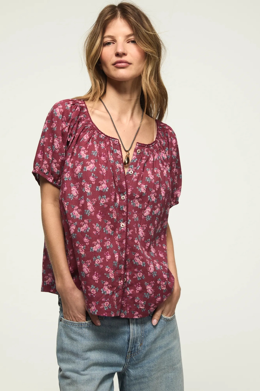 RAGLAN SLEEVE FLOWY TOP, image 2