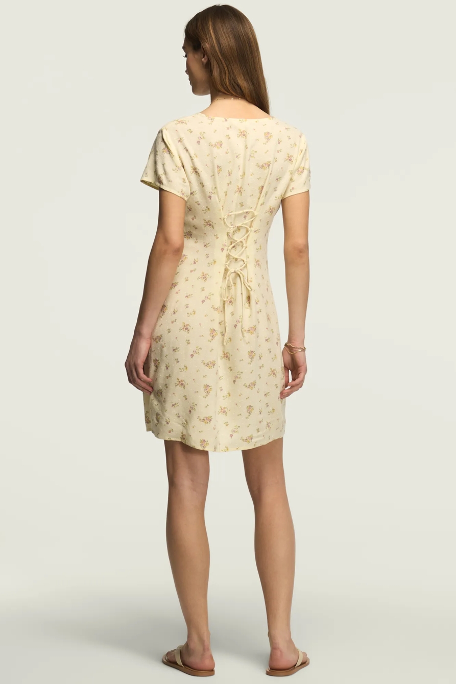 PRINTED SHORT SLEEVE SLIP MINI DRESS, image 3