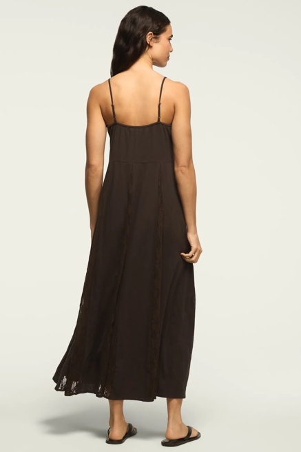 FESTIVAL EMBROIDERED LACE GODET MIDI, image 3