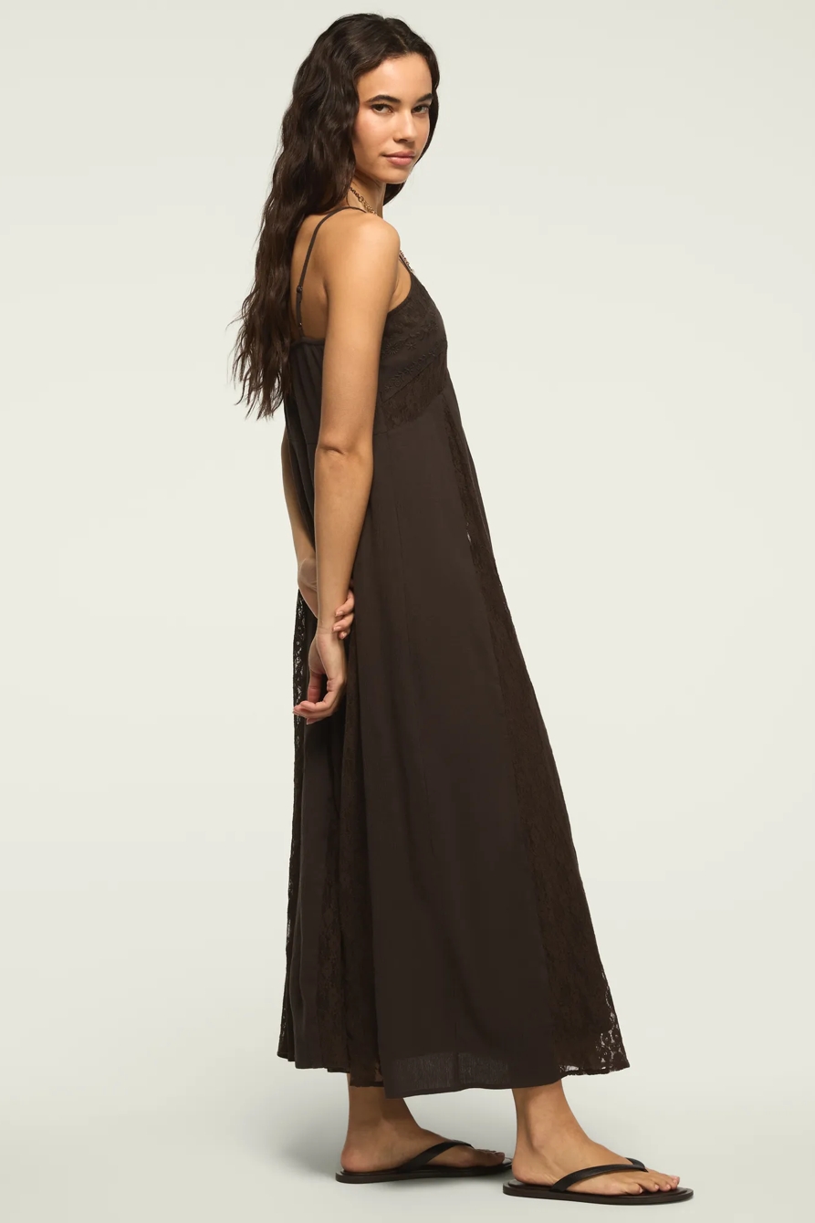 FESTIVAL EMBROIDERED LACE GODET MIDI, image 4