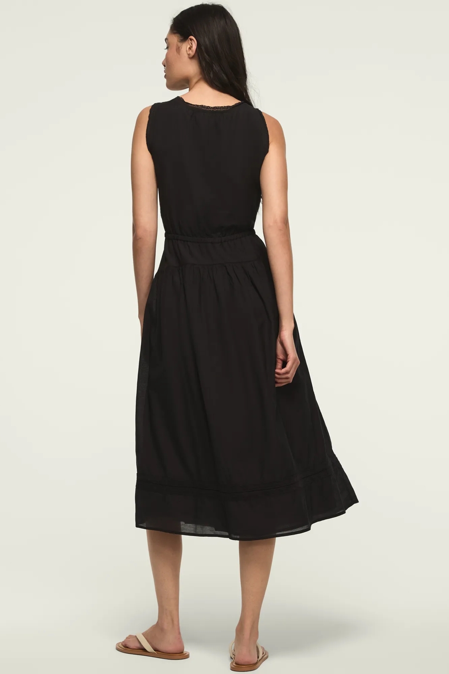 LACE INSET MIDI DRESS, image 3