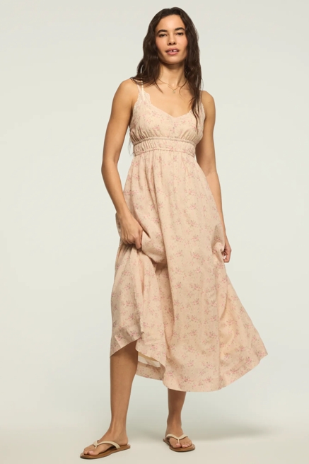 TIERED MIDI DRESS, image 1