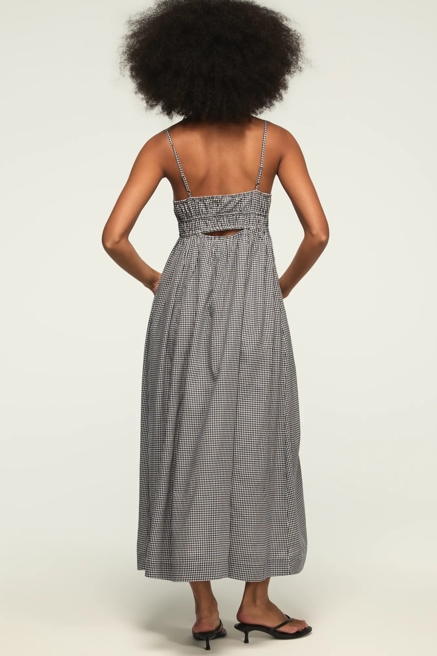 TIERED MIDI DRESS, image 3