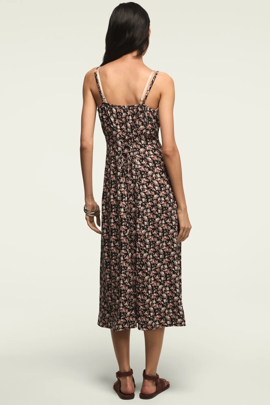 PRINTED SIMONE SLIP DRESS, image 3