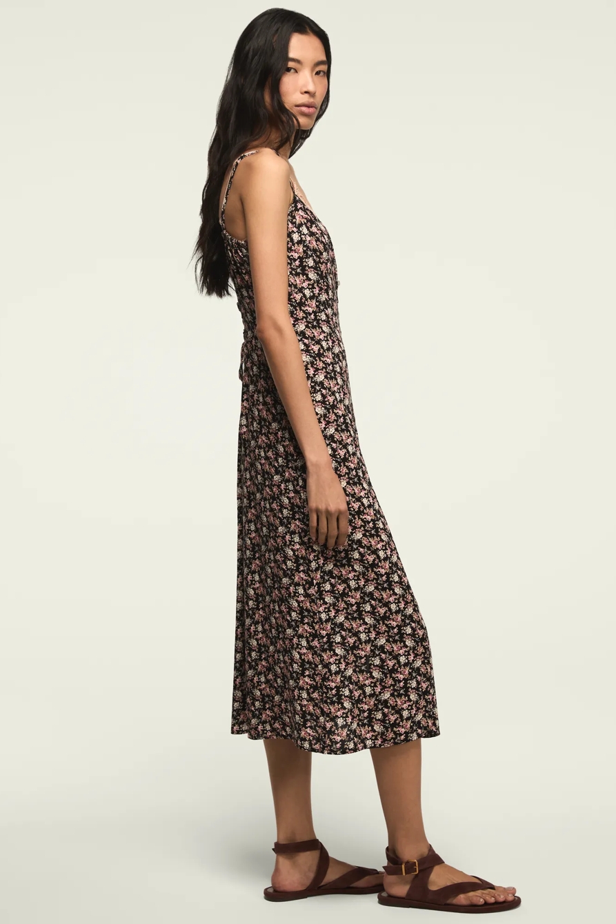 PRINTED SIMONE SLIP DRESS, image 4