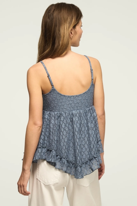 RUFFLE BABY DOLL CAMI, image 3