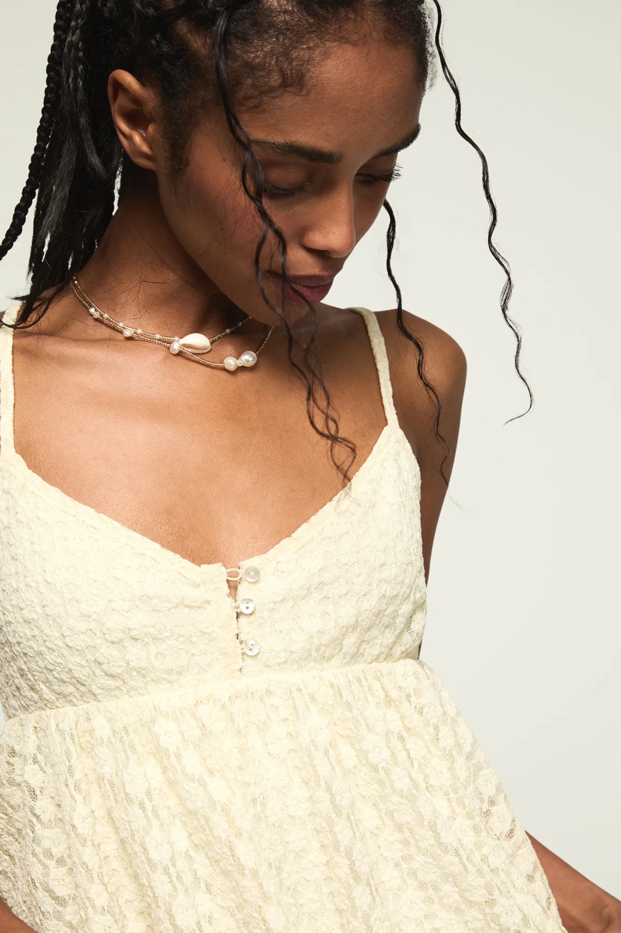 RUFFLE BABY DOLL CAMI, image 2