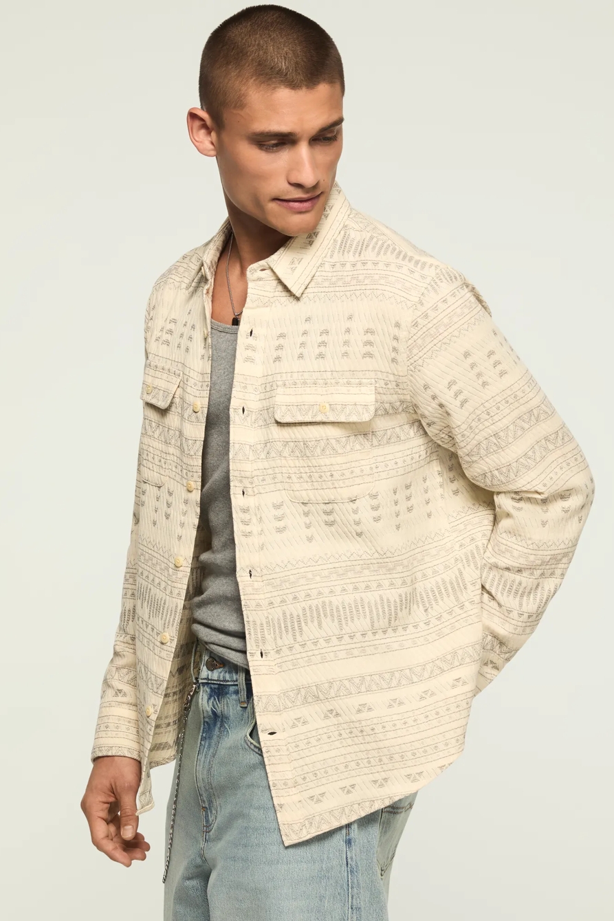 JACQUARD HUMBOLDT UTILITY SHIRT, image 4