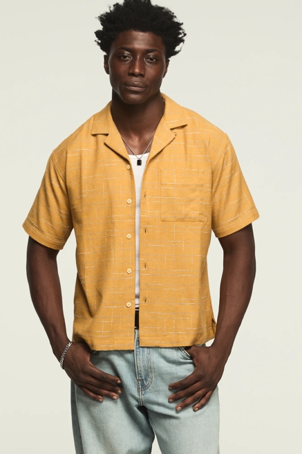 UNTUCKED CAMP COLLAR SHIRT, image 1