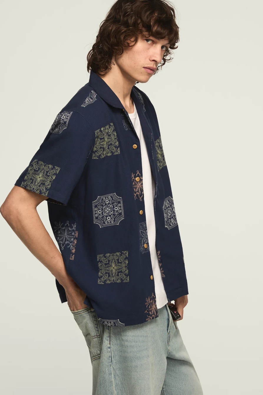 NOVELTY CAMP COLLAR SHIRT, image 5