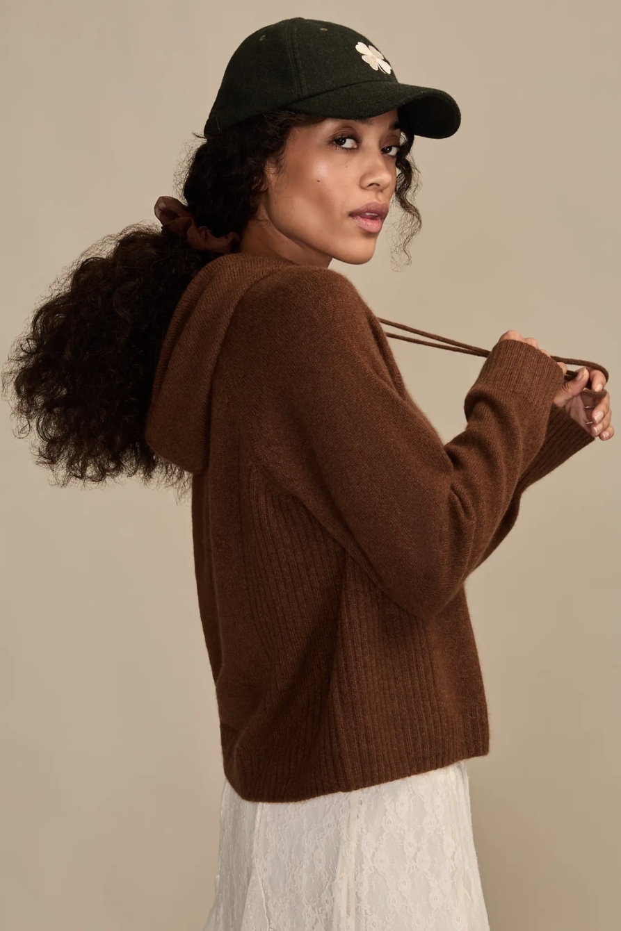 CASHMERE HOODIE SWEATER, image 4