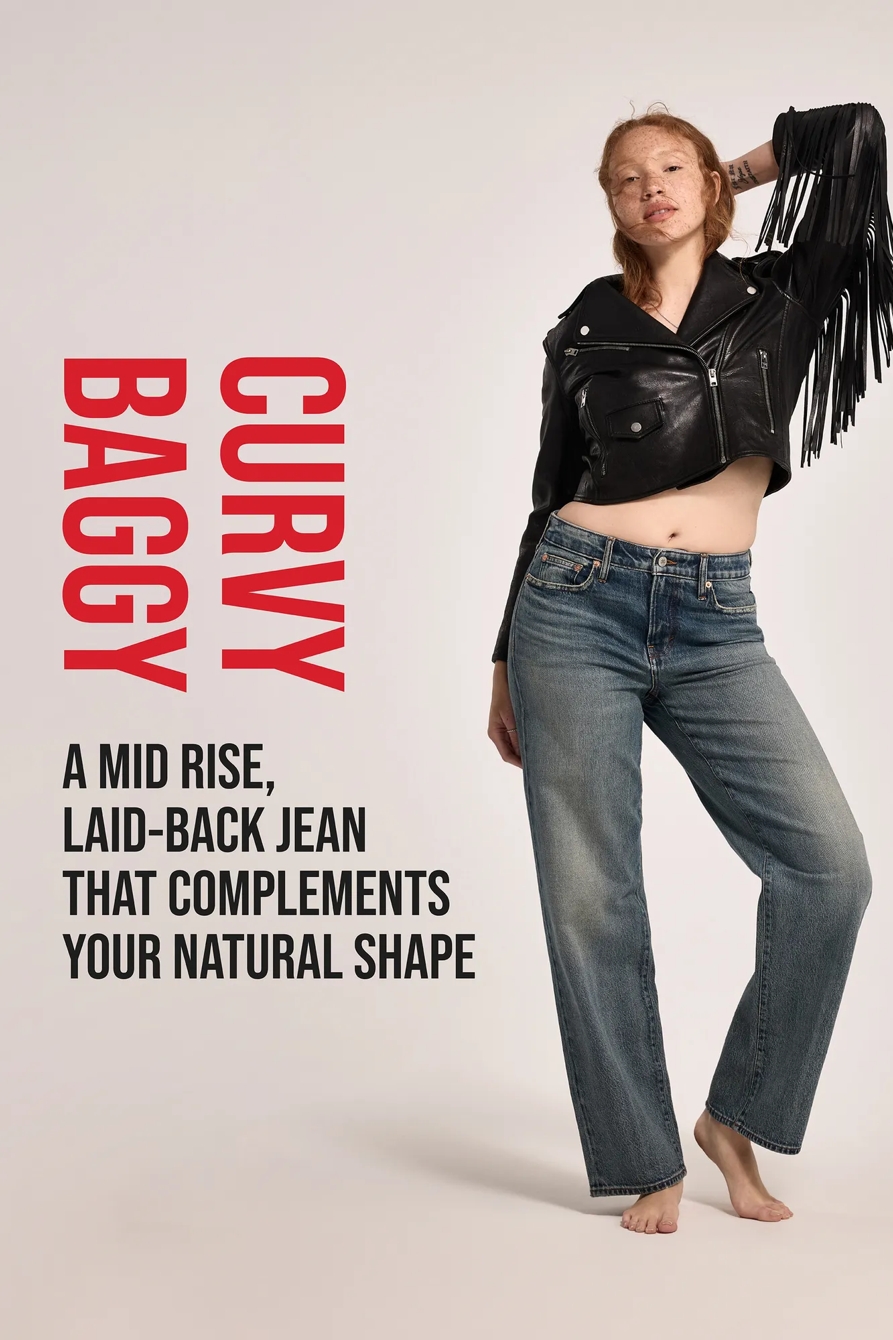 MID RISE CURVY BAGGY, image 8
