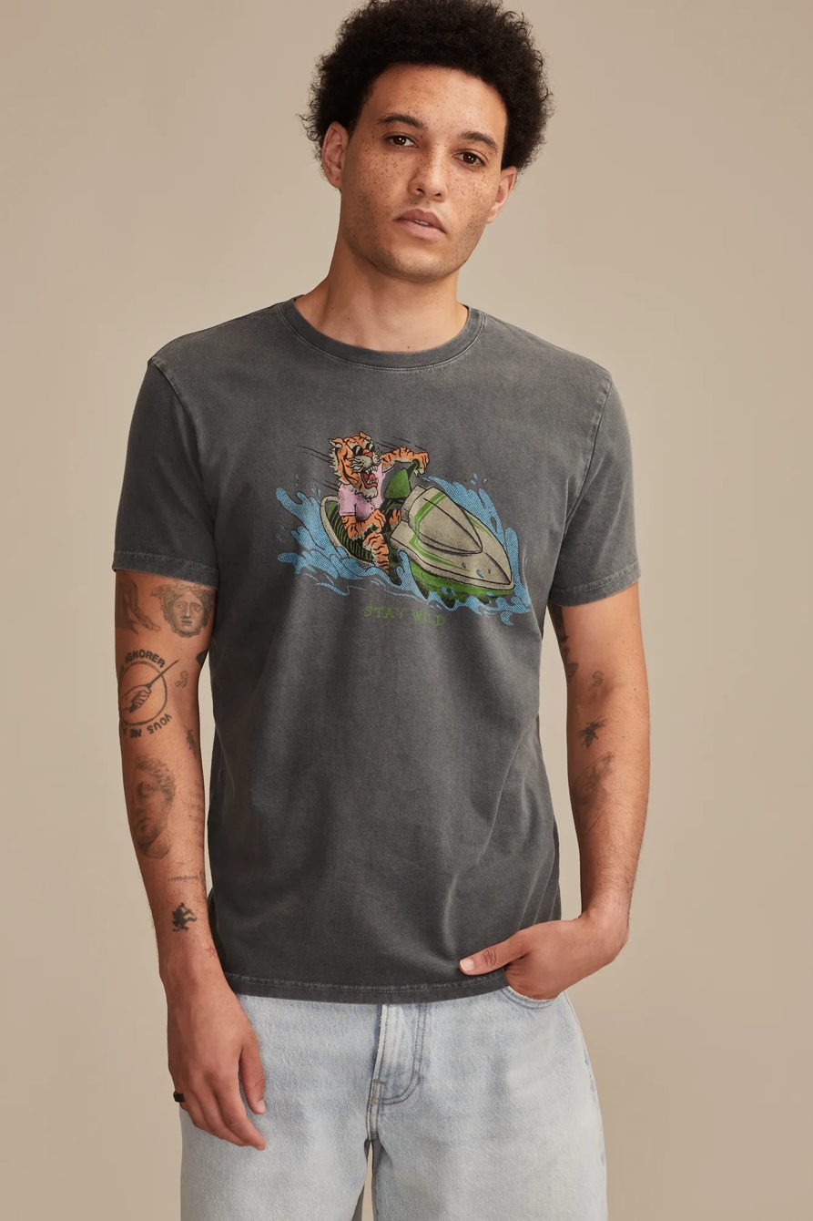 TIGER SURFER TEE, image 2