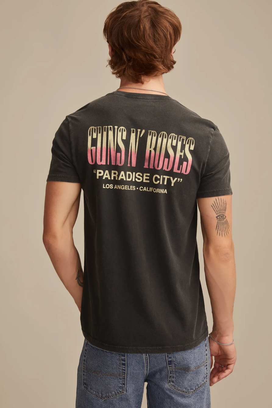 GUNS N ROSES CROSS TEE, image 2