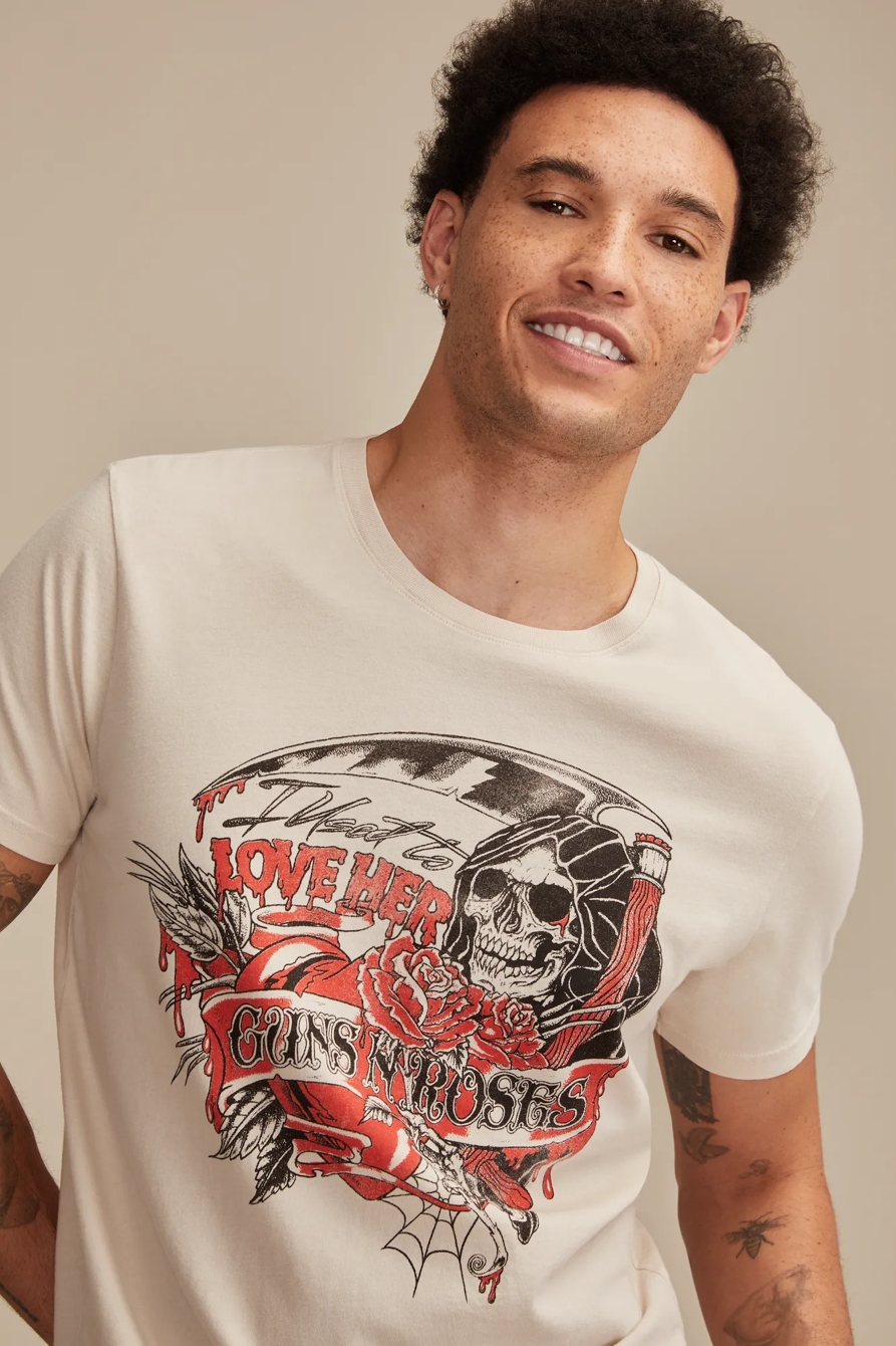 GUNS N ROSES REAPER TEE, image 2