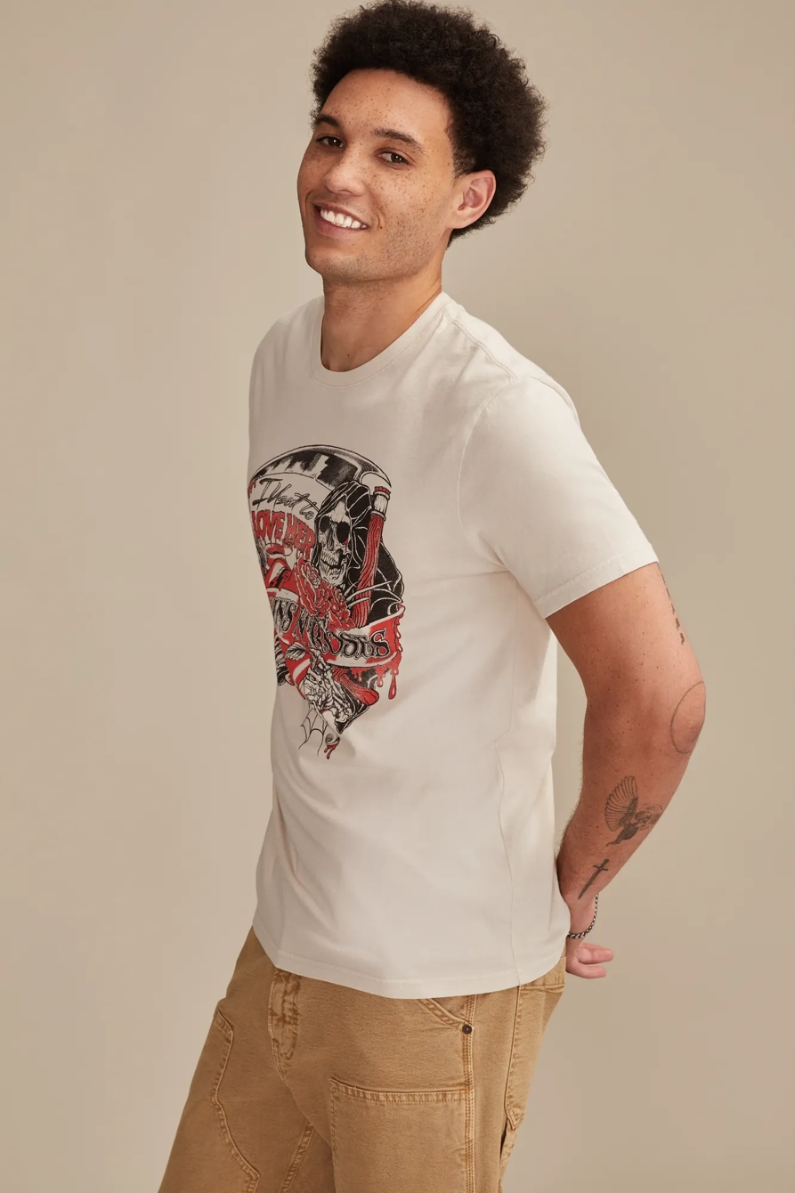 GUNS N ROSES REAPER TEE, image 4