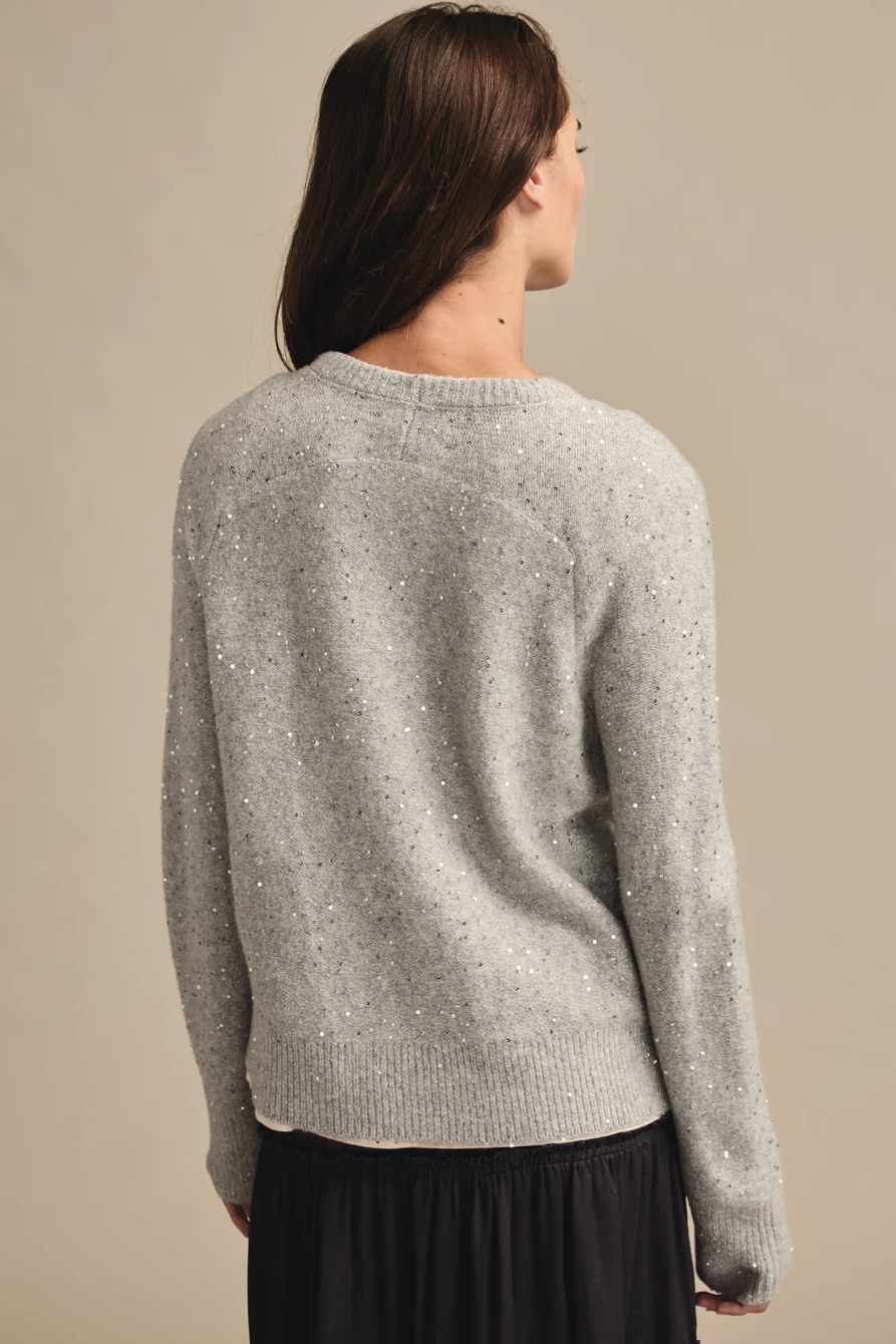 SEQUIN CREW NECK SWEATER, image 3