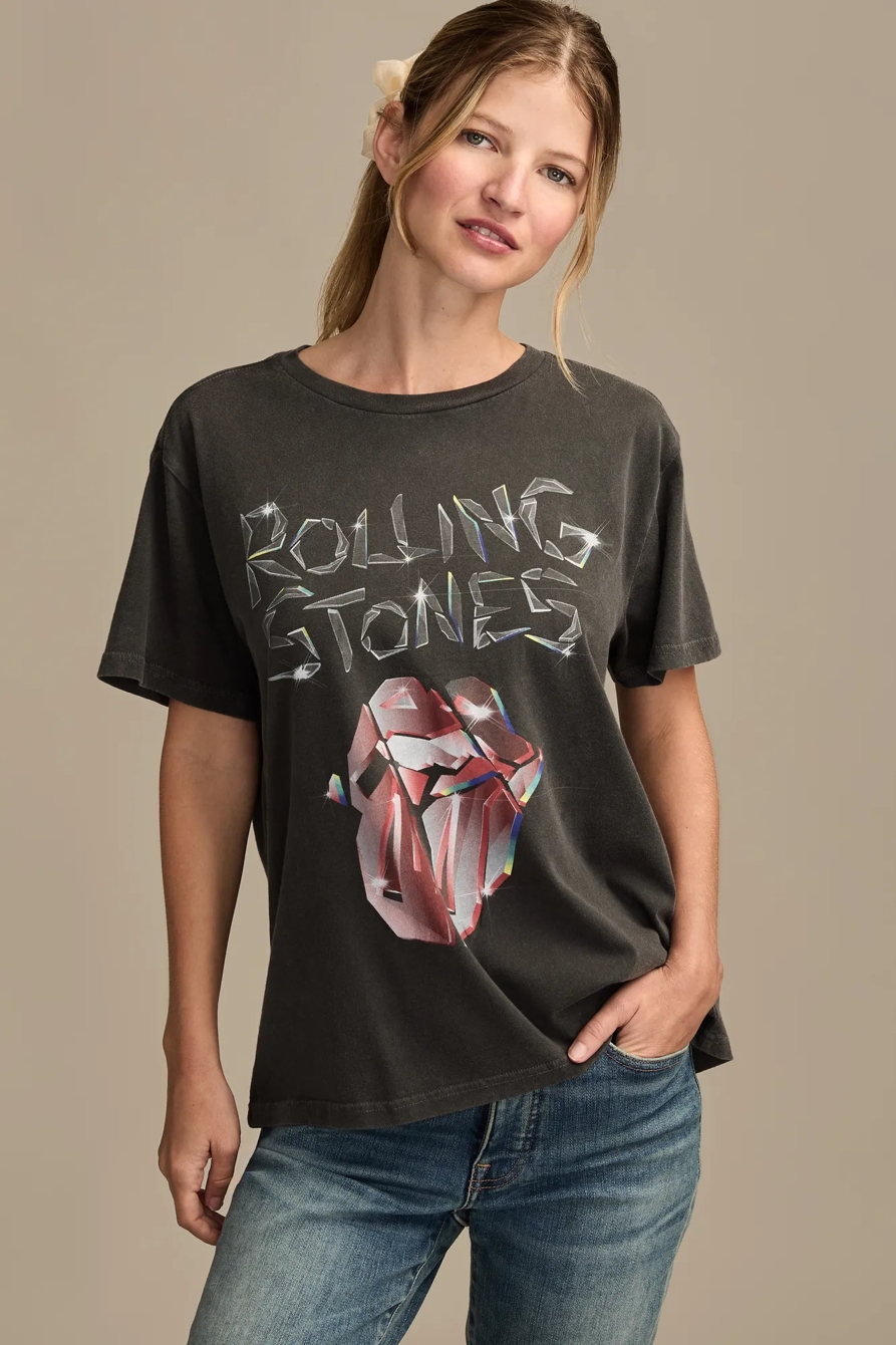 ROLLING STONES SHATTER BOYFRIEND TEE, image 2