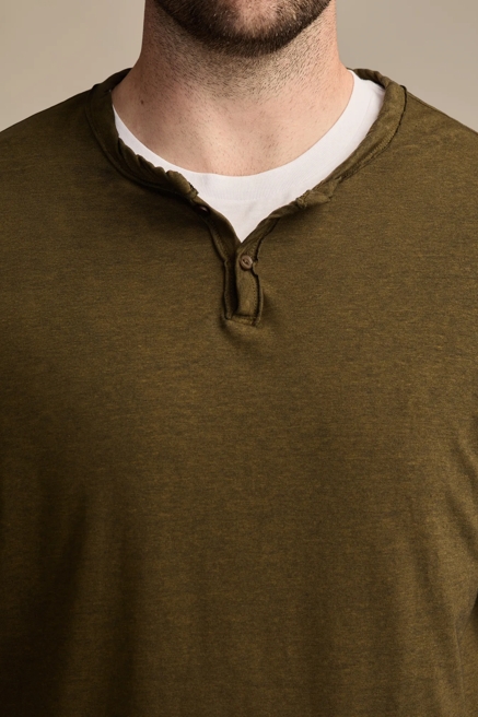 BIG & TALL VENICE BURNOUT LONG SLEEVE TEE, image 2