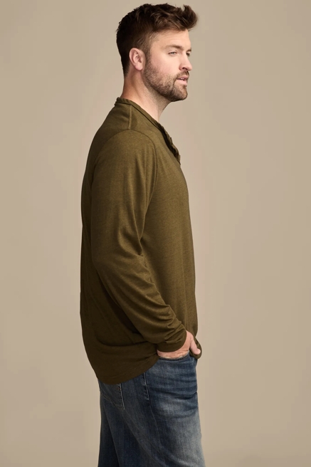 BIG & TALL VENICE BURNOUT LONG SLEEVE TEE, image 4