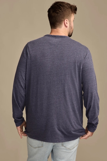 BIG & TALL VENICE BURNOUT LONG SLEEVE TEE, image 3