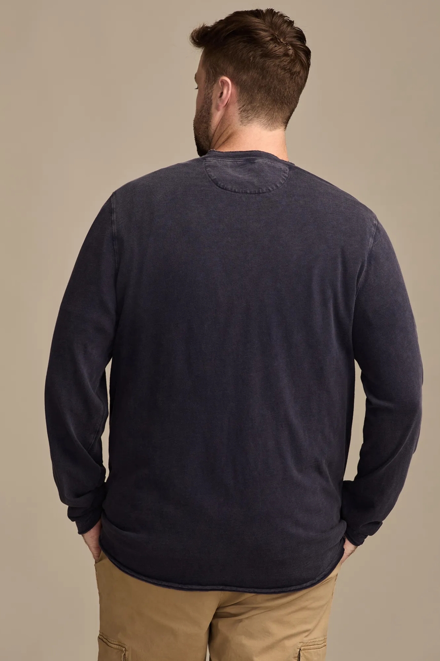LONG SLEEVE WEEKEND SLUB HENLEY, image 3