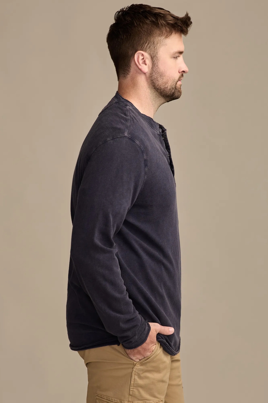 LONG SLEEVE WEEKEND SLUB HENLEY, image 4