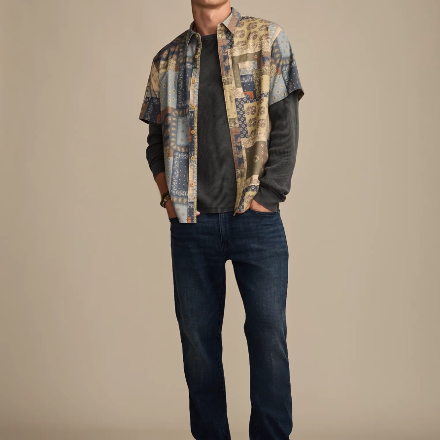 Lucky Brand 223 Straight - Men's Pants Denim Straight Leg Jeans in Leicester