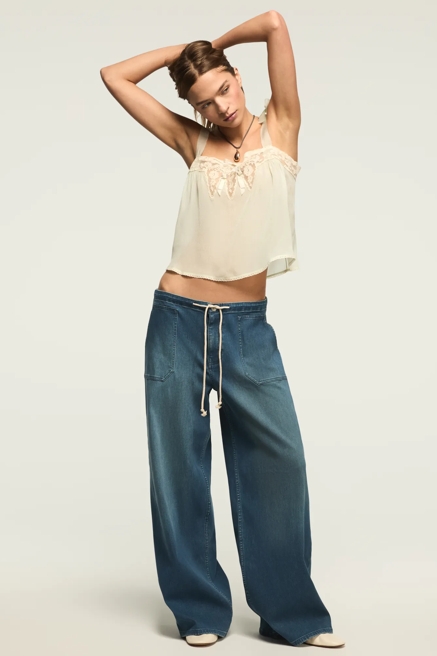 Lounge Denim Sweatpant, image 1