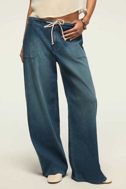 Lounge Denim Sweatpant, image 2