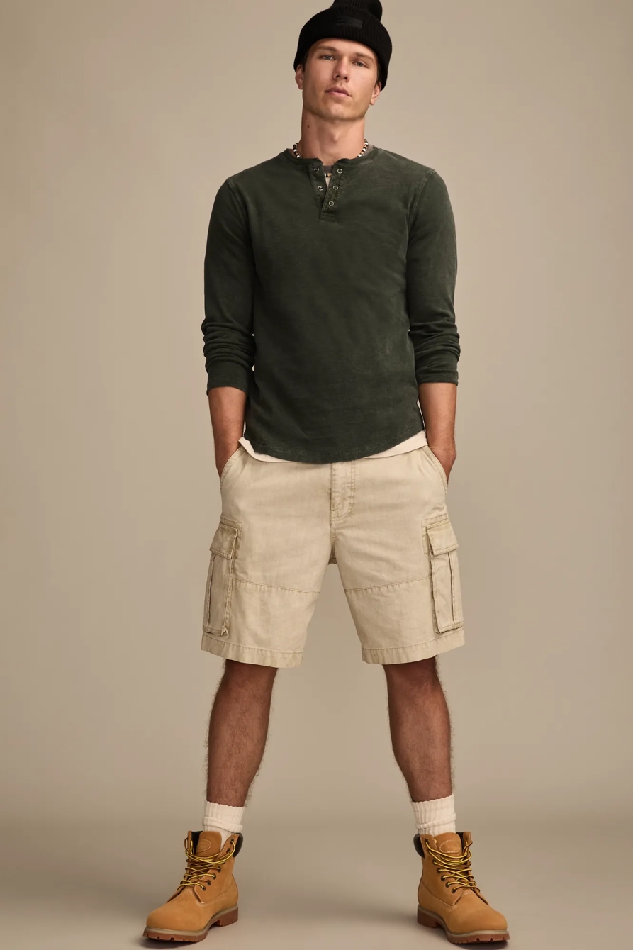 LONG SLEEVE WEEKEND SLUB HENLEY, image 5