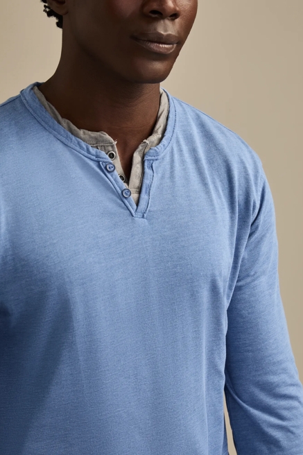 VENICE BURNOUT NOTCH NECK LONG SLEEVE, image 2