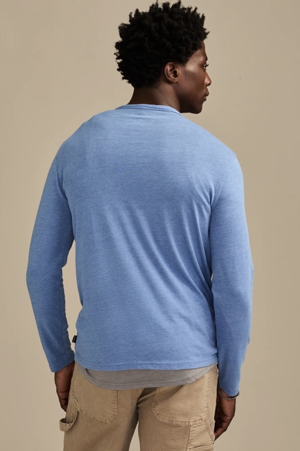VENICE BURNOUT NOTCH NECK LONG SLEEVE, image 3