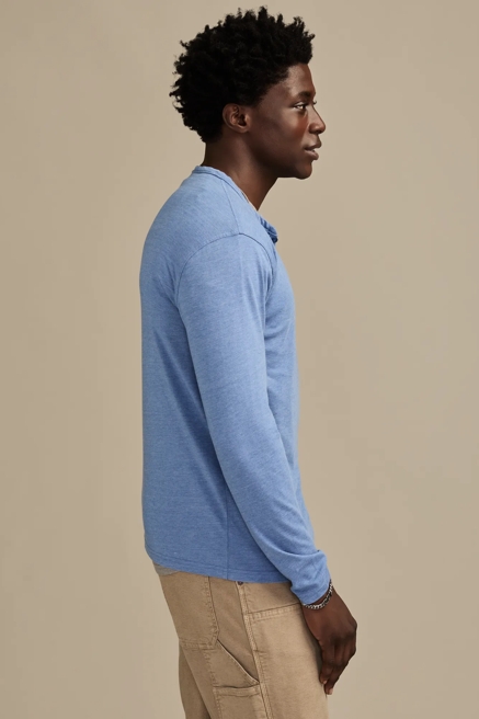 VENICE BURNOUT NOTCH NECK LONG SLEEVE, image 4