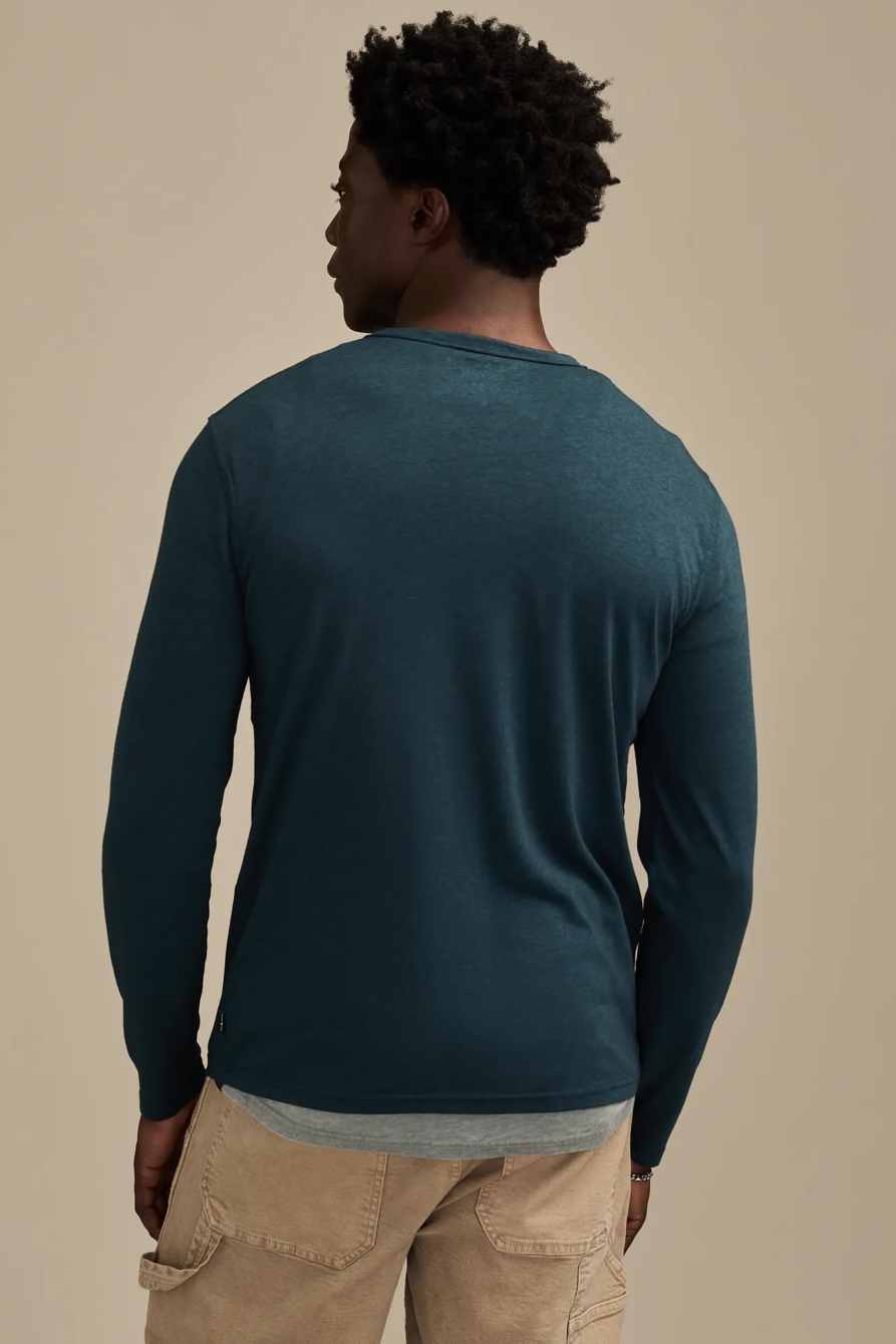VENICE BURNOUT NOTCH NECK LONG SLEEVE, image 3