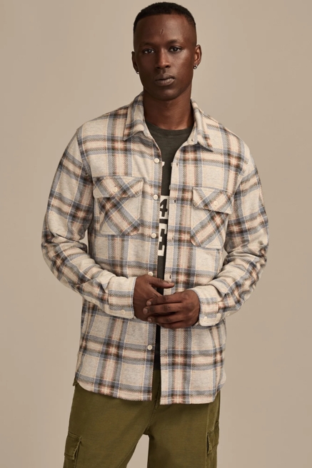 DOUBLE FACE SOFT KNIT SHIRT, image 1