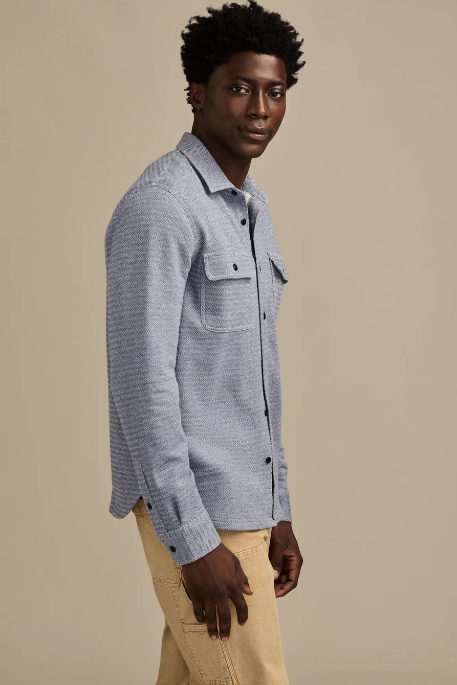 HERRINGBONE KNIT SHIRT, image 4