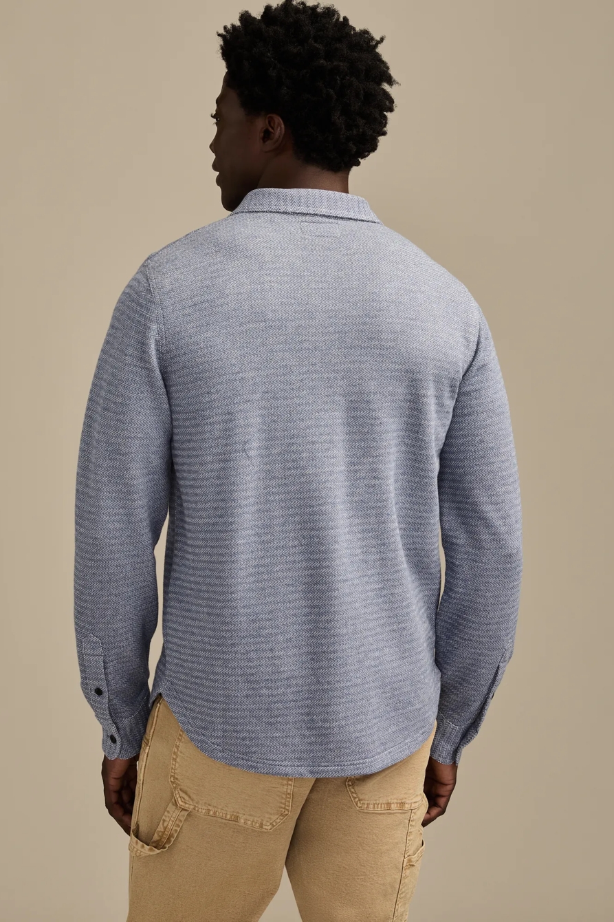 HERRINGBONE KNIT SHIRT, image 5