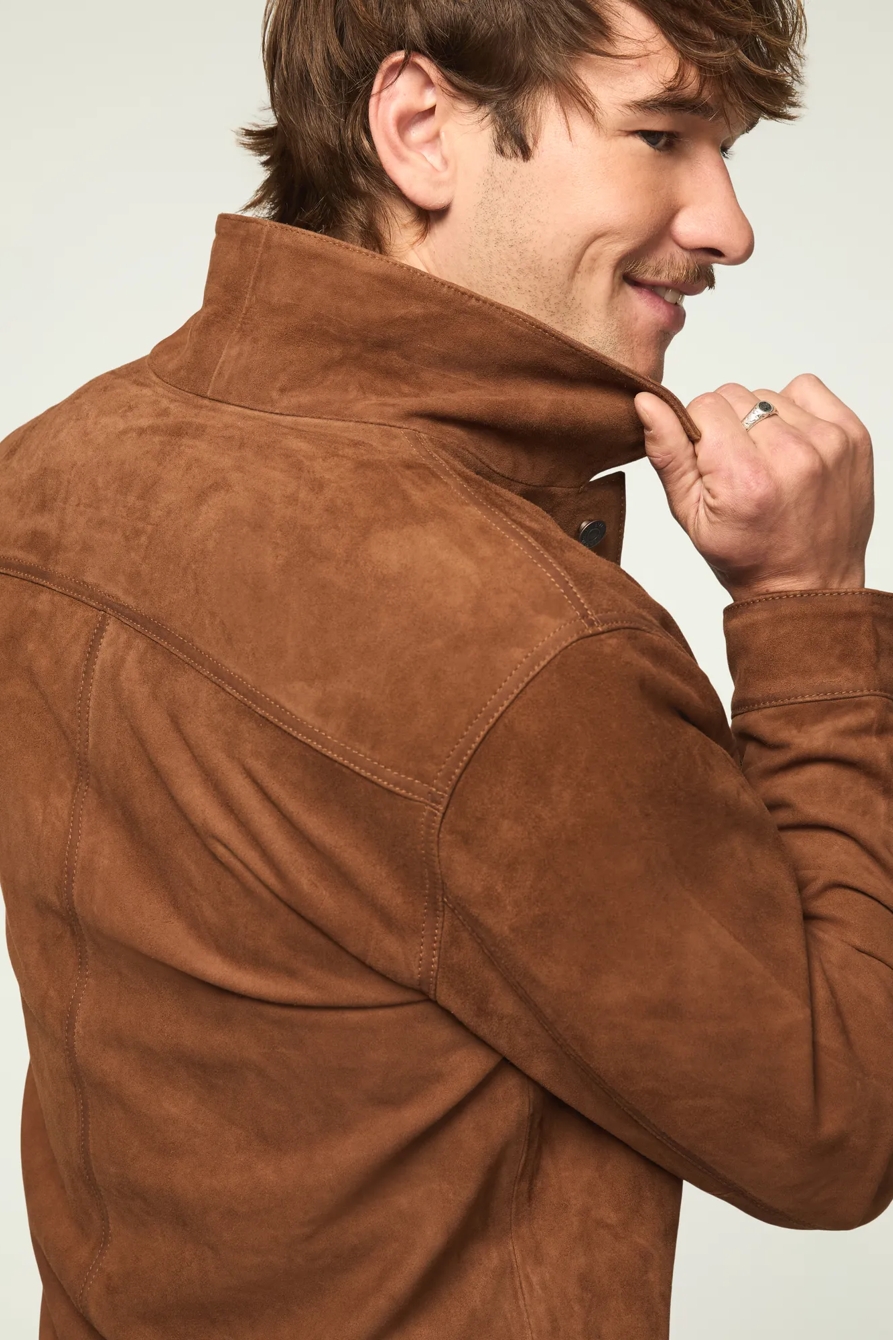 SUEDE SHIRT JACKET, image 4