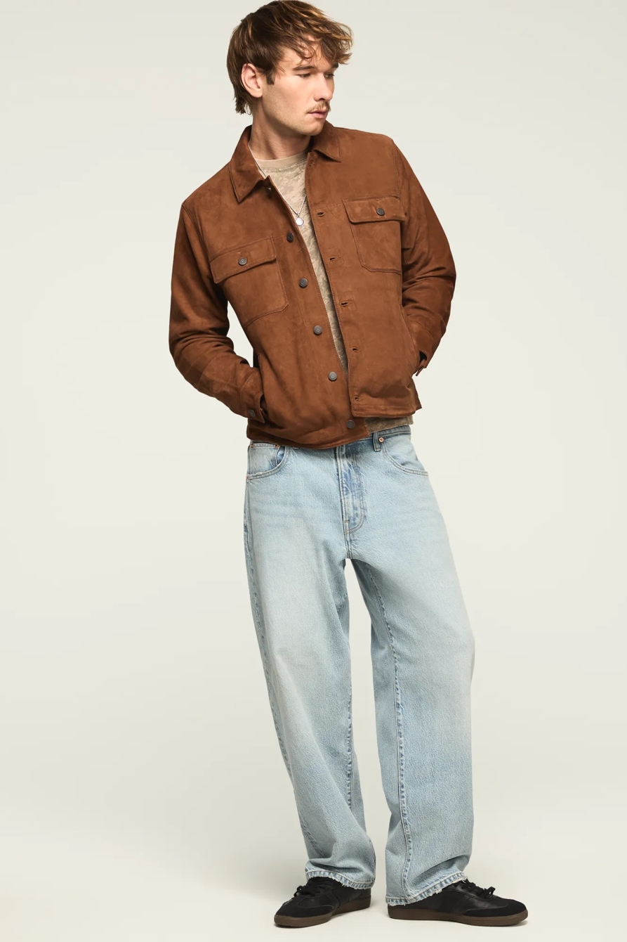 SUEDE SHIRT JACKET, image 7