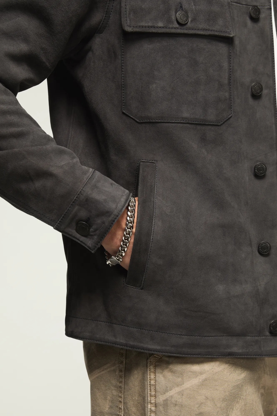 SUEDE SHIRT JACKET, image 5