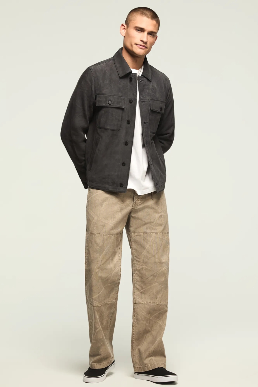 SUEDE SHIRT JACKET, image 6