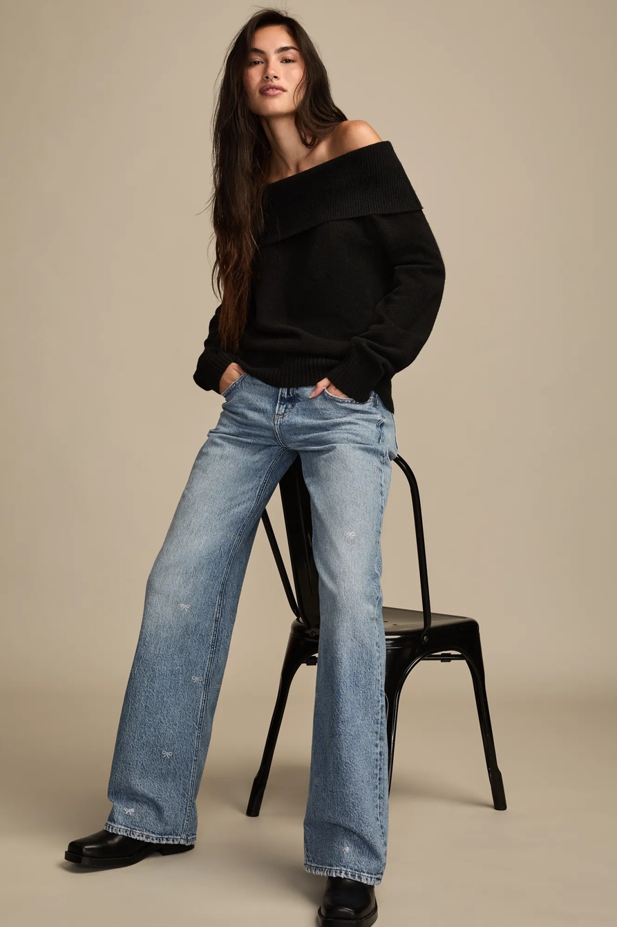 CLOUD SOFT OFF THE SHOULDER SWEATER, image 5